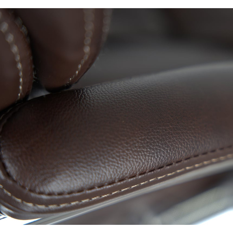 Кресло Флорида CH MB Коричневый (Кожа LC-K) (5301)