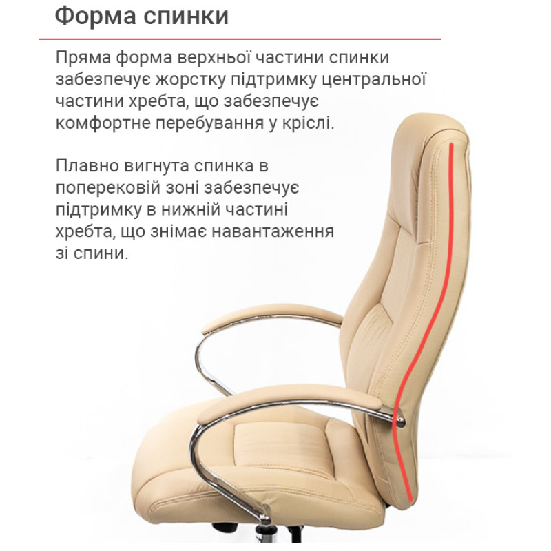 Кресло Оран CH ANF Бежевый (PU-бежевый) (11199)