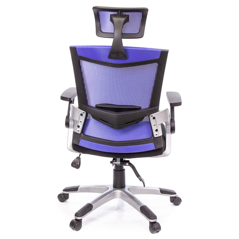 Кресло Прима PL HR ANF Синий (Черный/Синий) (10481)