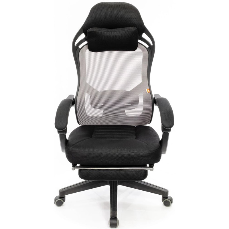 Кресло Мердок PL RL Серый (Серый/Черный) (11392)