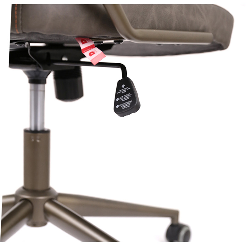 Кресло Ронин CH TILT Серый (Wax PU 425 серый) (144289)