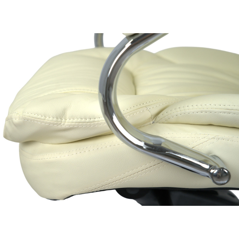 Кресло Тироль CH MB Бежевый (Кожа LC-F) (12443)