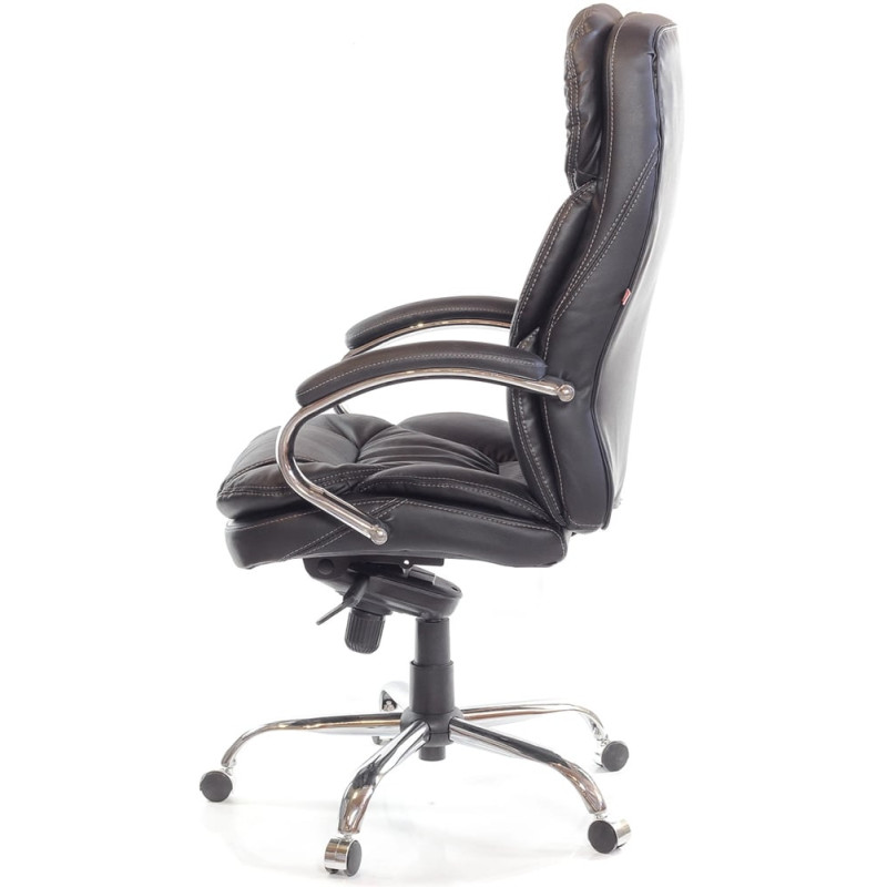 Кресло Тироль CH MB Черный (Кожа LC-A) (7420)