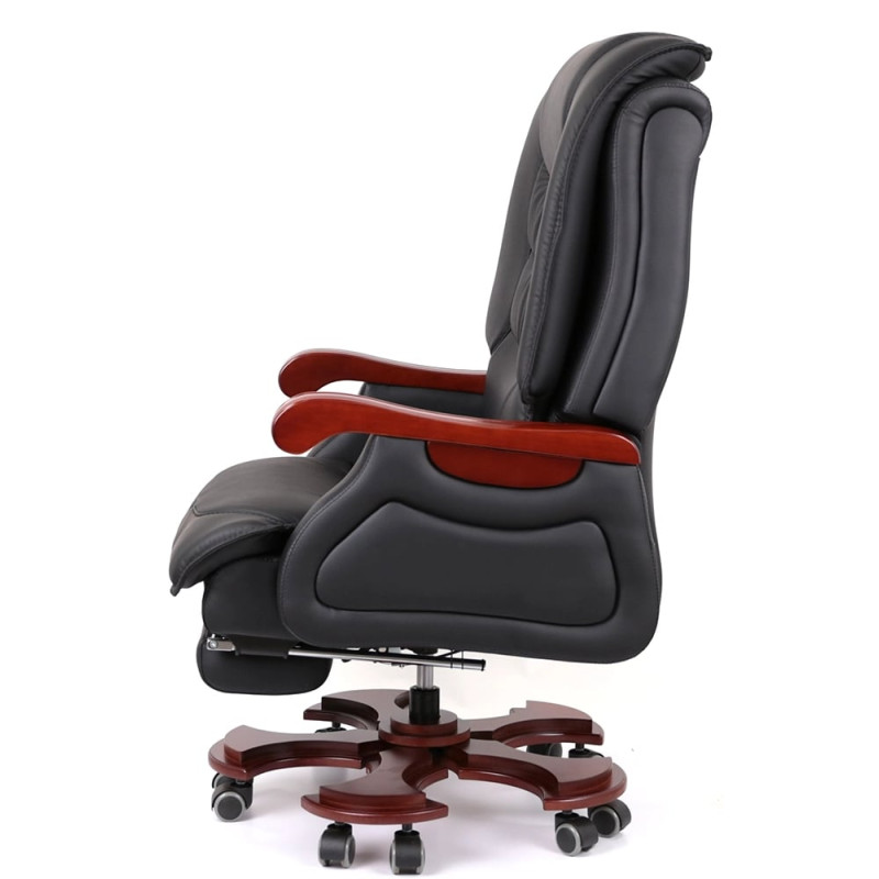 Кресло Ланселот EX RL Черный (Кожа LC-A) (142851)