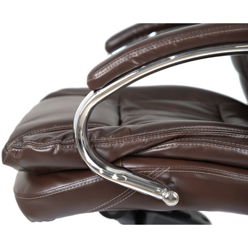 Кресло Флорида CH MB Коричневый (Кожа LC-K) (5301)