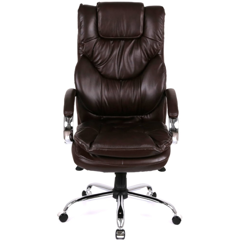 Кресло Флорида CH MB Коричневый (Кожа LC-K) (5301)