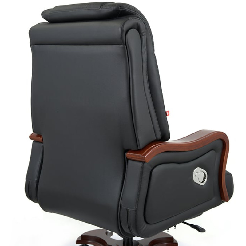 Кресло Тристрам EX RL Черный (Кожа LC-A) (142844)