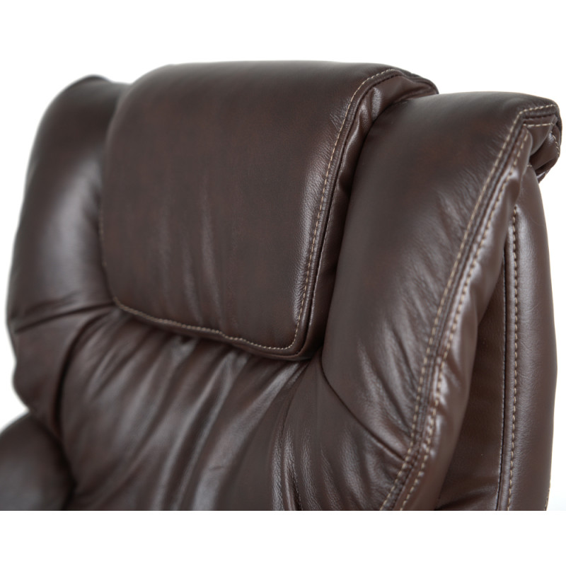 Кресло Флорида CH MB Коричневый (Кожа LC-K) (5301)