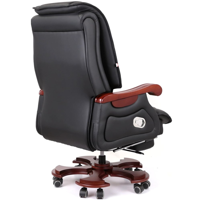 Кресло Ланселот EX RL Черный (Кожа LC-A) (142851)