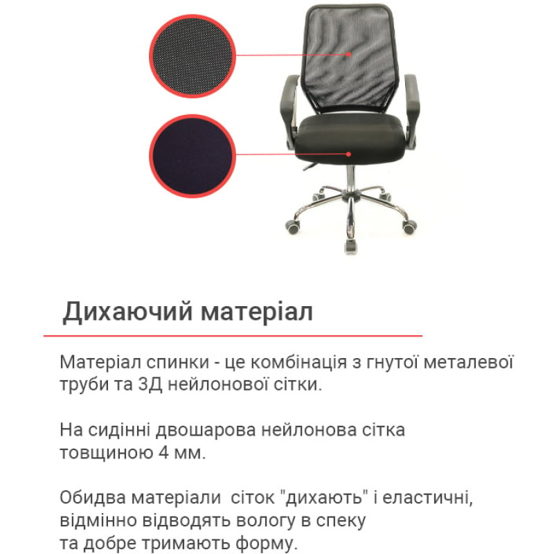 Кресло Тета CH PR Черный (Черный) (12472)