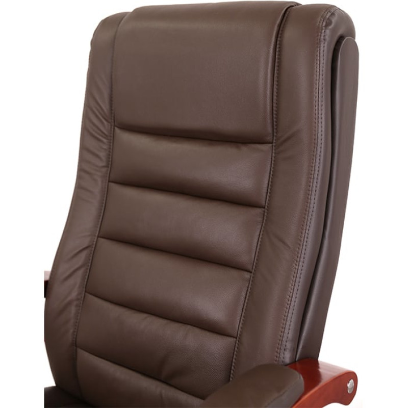 Кресло Гаспар ЕХ МB Коричневый (Кожа LC-K) (13277)