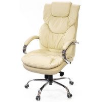 Кресло Флорида CH MB Бежевый (Кожа LC-F) (12435)