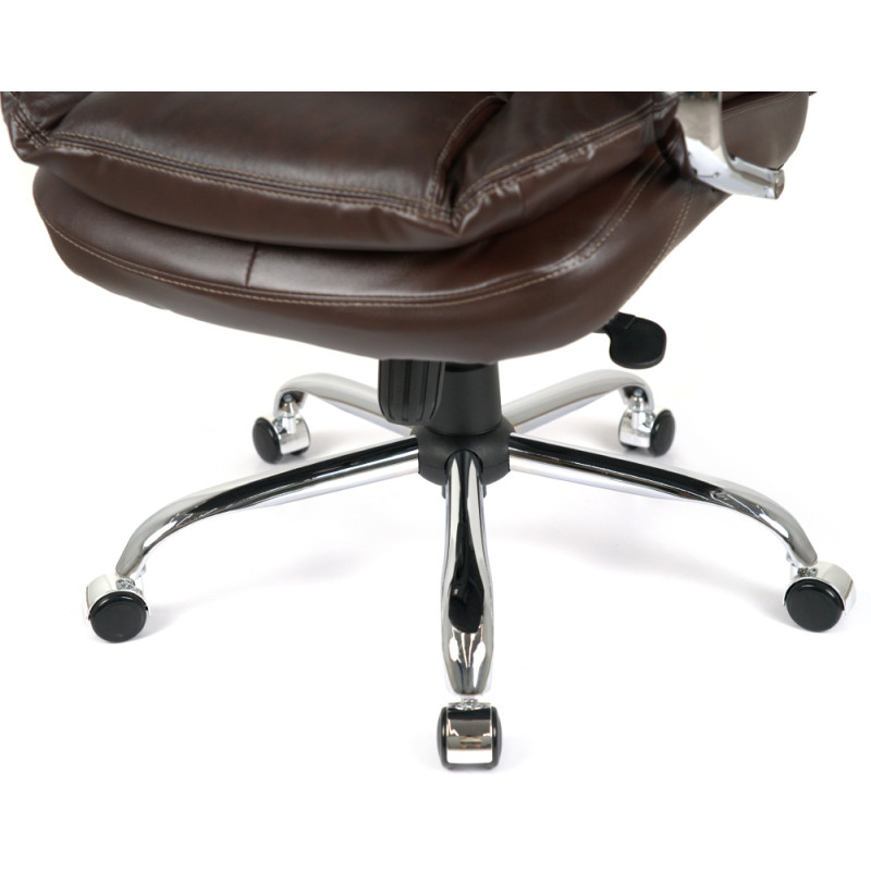 Кресло Флорида CH MB Коричневый (Кожа LC-K) (5301)