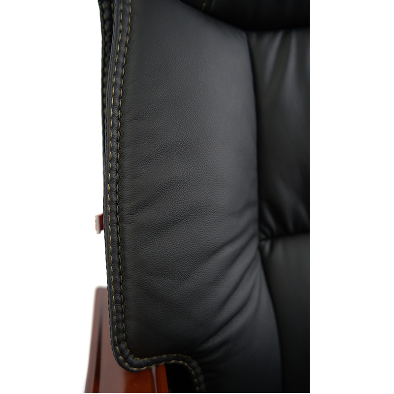 Кресло Галахад EX RL Черный (Кожа LC-A) (142835)