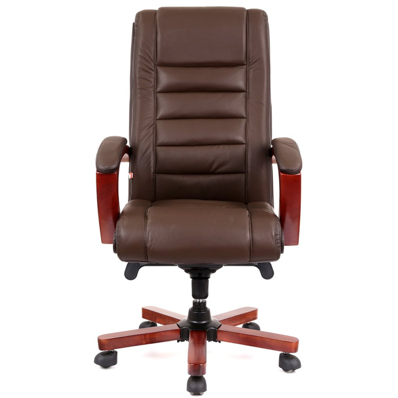 Кресло Гаспар ЕХ МB Коричневый (Кожа LC-K) (13277)