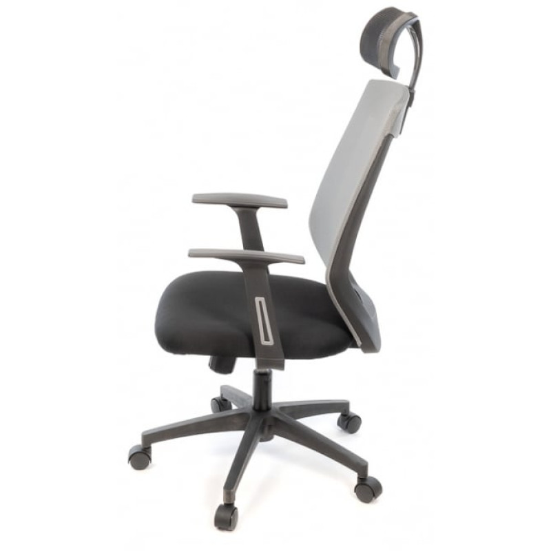 Кресло Таун Tilt Серый (Серый/Черный) (10035857)