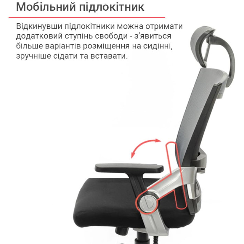 Кресло Прима PL HR ANF Черный (Черный/Черный) (12698)