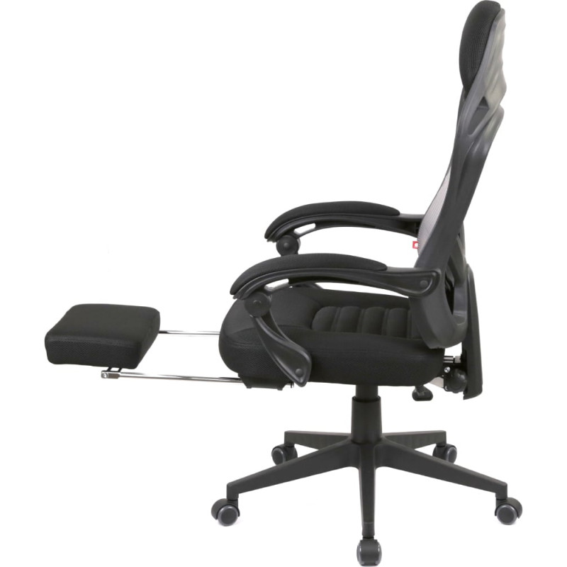 Кресло Мердок PL RL Серый (Серый/Черный) (11392)