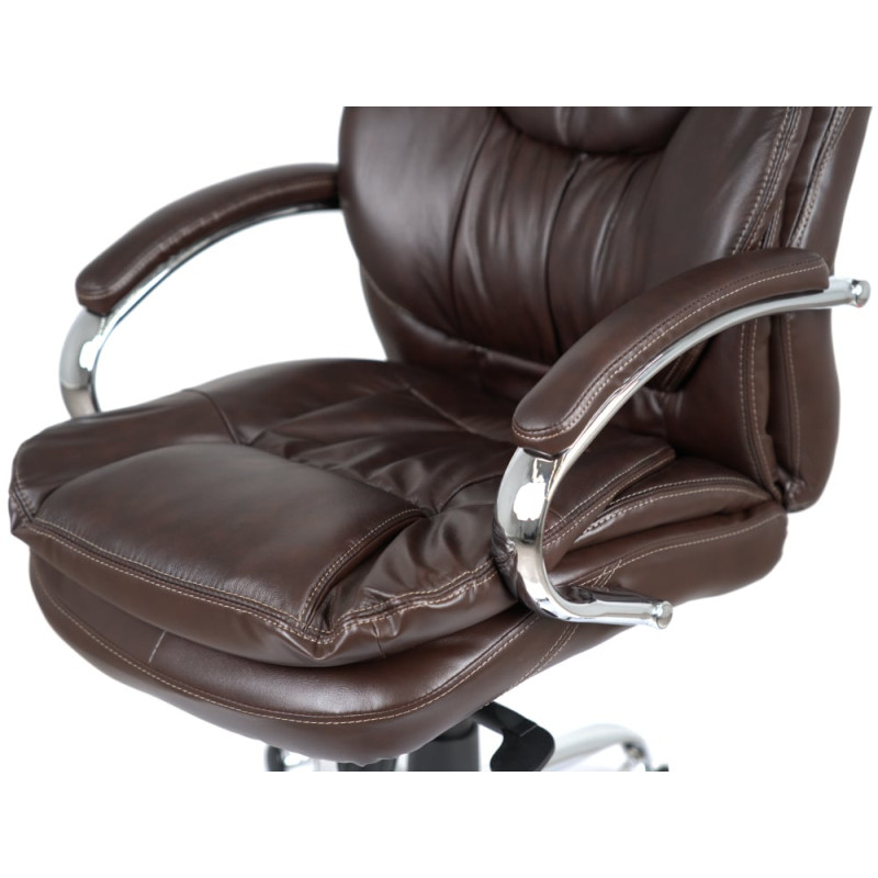 Кресло Флорида CH MB Коричневый (Кожа LC-K) (5301)