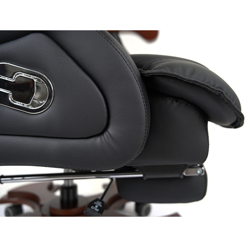 Кресло Ланселот EX RL Черный (Кожа LC-A) (142851)