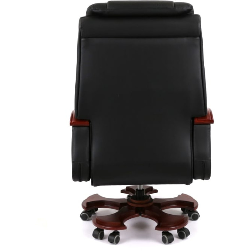 Кресло Тристрам EX RL Черный (Кожа LC-A) (142844)