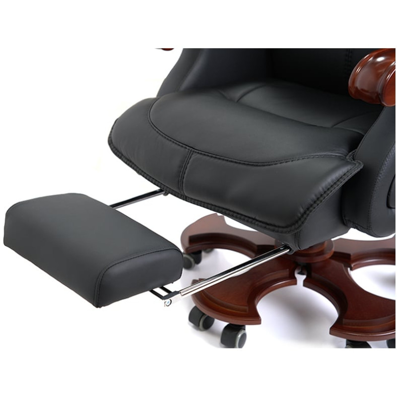 Кресло Ланселот EX RL Черный (Кожа LC-A) (142851)