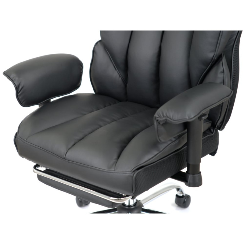 Кресло Бамбетель RL 10093H Черный (PU Black) (158595)