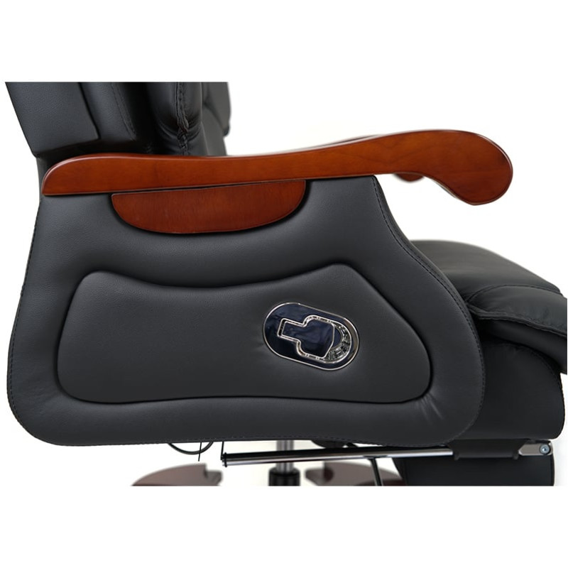 Кресло Ланселот EX RL Черный (Кожа LC-A) (142851)