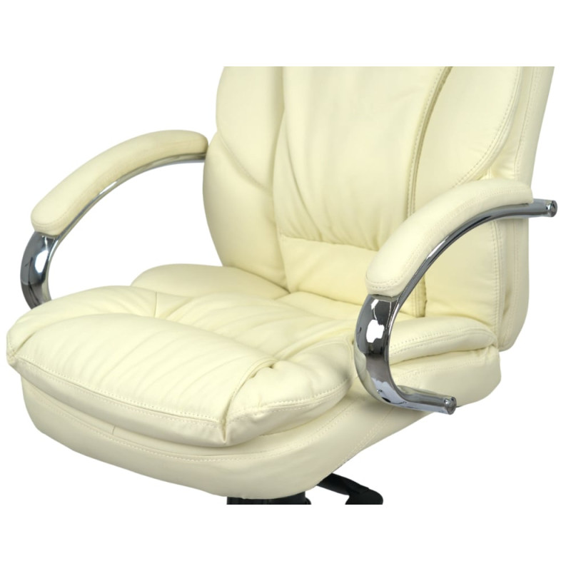 Кресло Тироль CH MB Бежевый (Кожа LC-F) (12443)