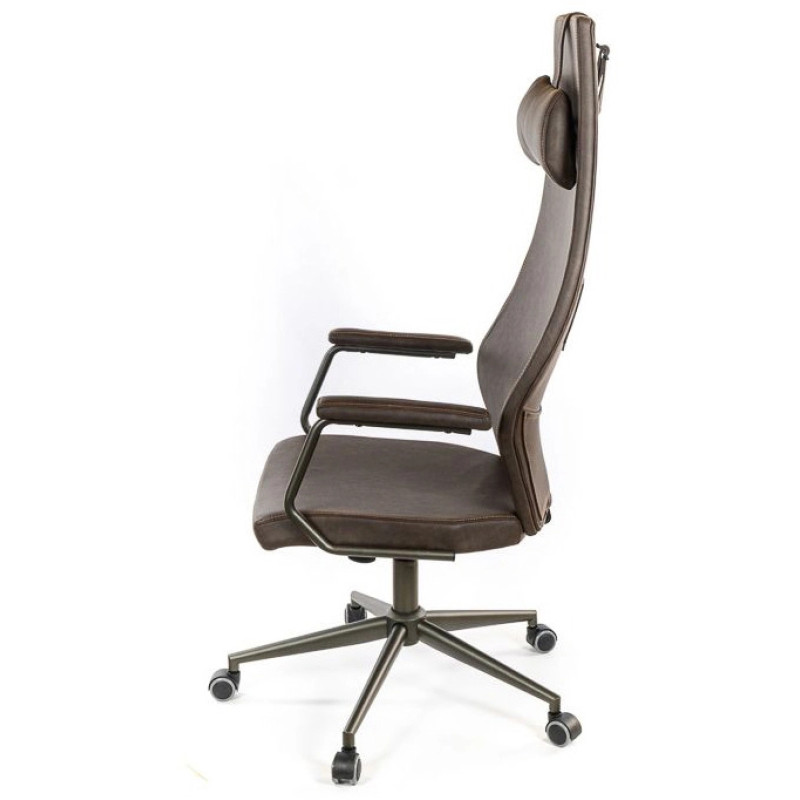 Кресло Ронин CH TILT Коричневый (Wax PU 421 темно-коричневый) (20665)