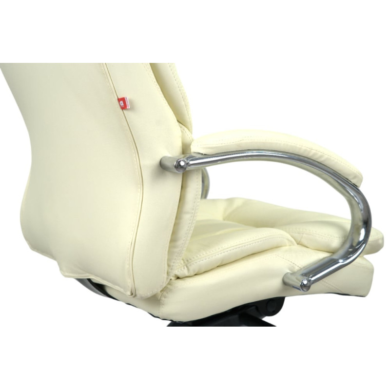 Кресло Тироль CH MB Бежевый (Кожа LC-F) (12443)