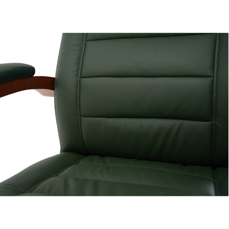 Кресло Гаспар ЕХ МB Зеленый (Кожа Lux LC-green) (9637)