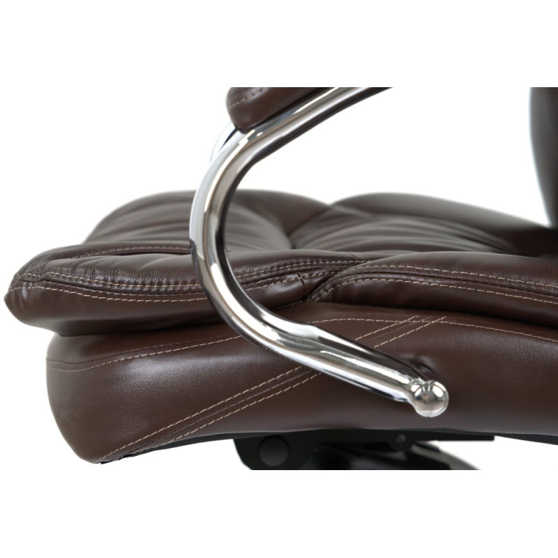 Кресло Тироль CH MB Коричневый (Кожа LC-K) (5300)