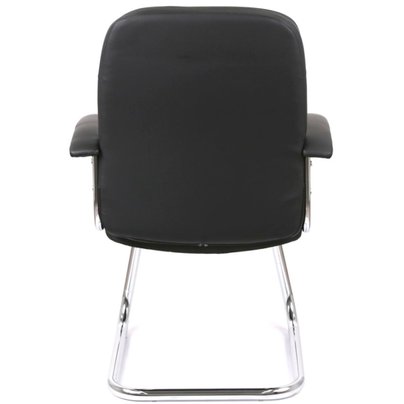 Кресло конференционное Лекко CF Черный (PU-черный) (119687)