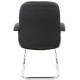 Кресло конференционное Лекко CF Черный (PU-черный) (119687)