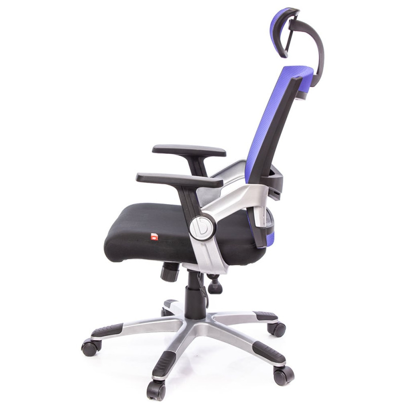 Кресло Прима PL HR ANF Синий (Черный/Синий) (10481)