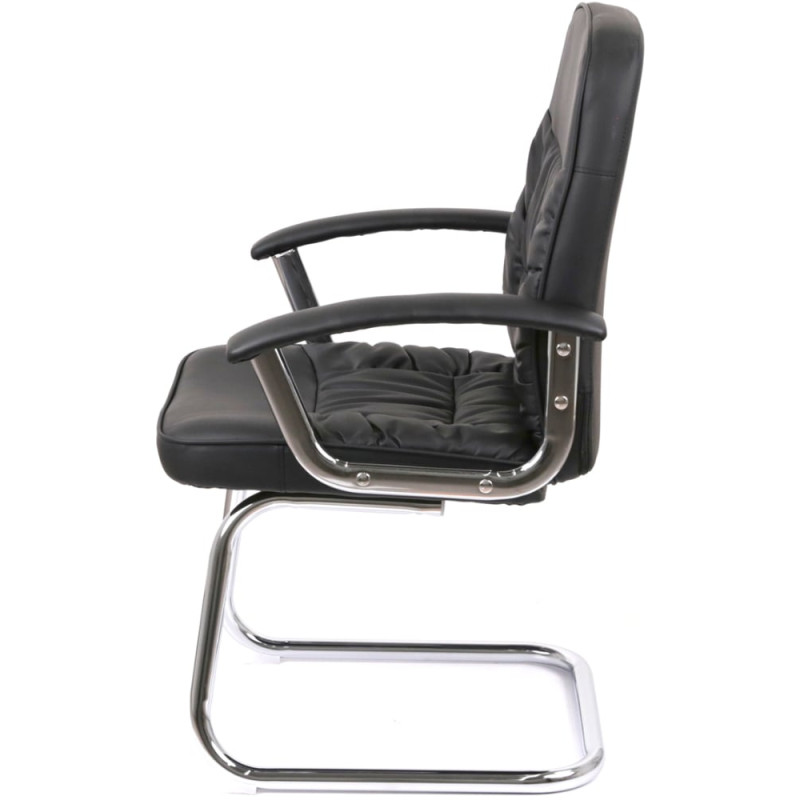 Кресло конференционное Лекко CF Черный (PU-черный) (119687)