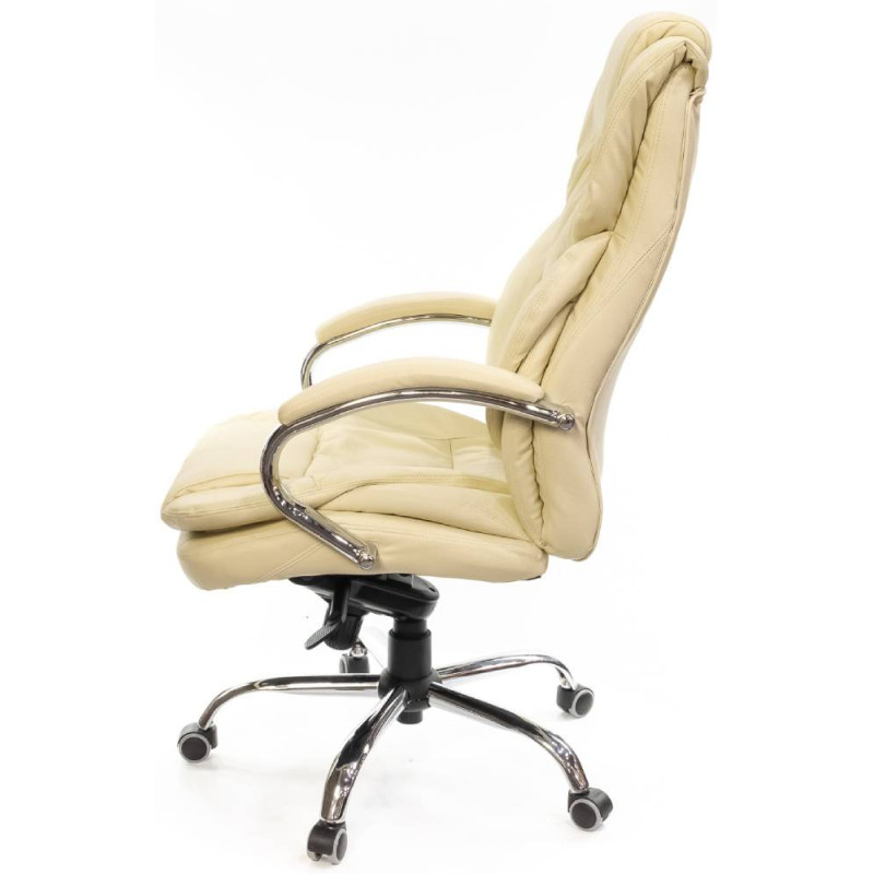 Кресло Флорида CH MB Бежевый (Кожа LC-F) (12435)