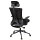 Кресло Тауэр BL R-SR SP-7800BK Черный (Mesh 03 black) (142834)