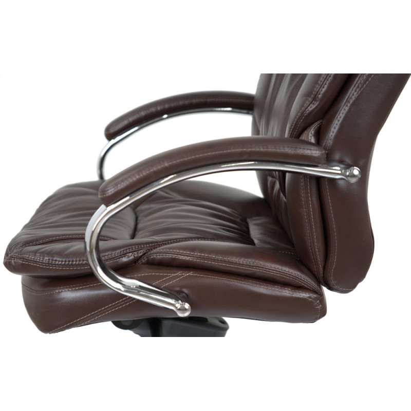 Кресло Тироль CH MB Коричневый (Кожа LC-K) (5300)