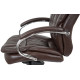Кресло Тироль CH MB Коричневый (Кожа LC-K) (5300)
