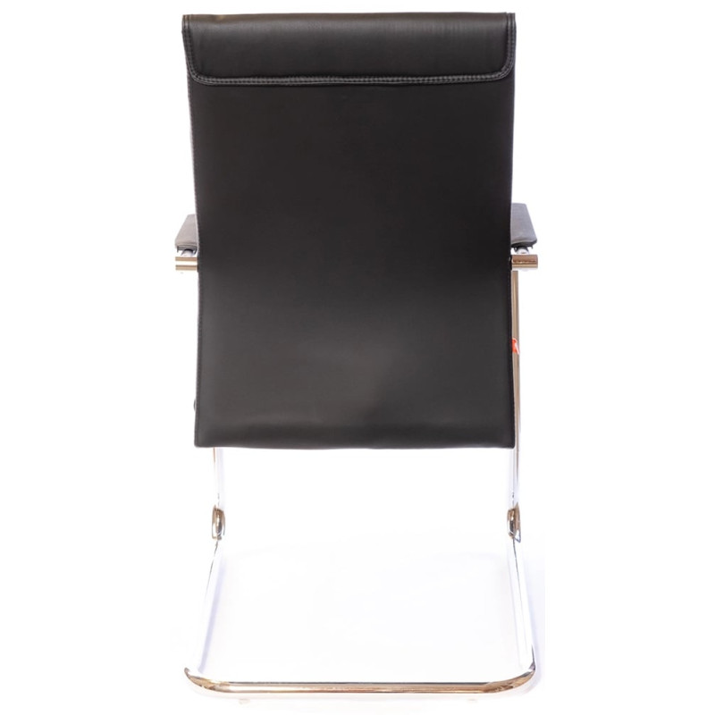 Кресло конференционное Пауэр CH CF УЦЕНКА Черный (PU-черный) (12770)