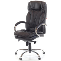 Кресло Тироль CH MB Черный (Кожа LC-A) (7420)