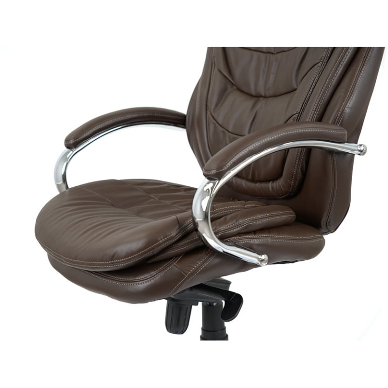 Кресло Валенсия Soft CH MB Коричневый (Кожа LC-K) (76464)
