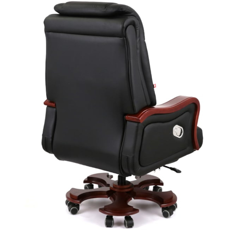 Кресло Тристрам EX RL Черный (Кожа LC-A) (142844)