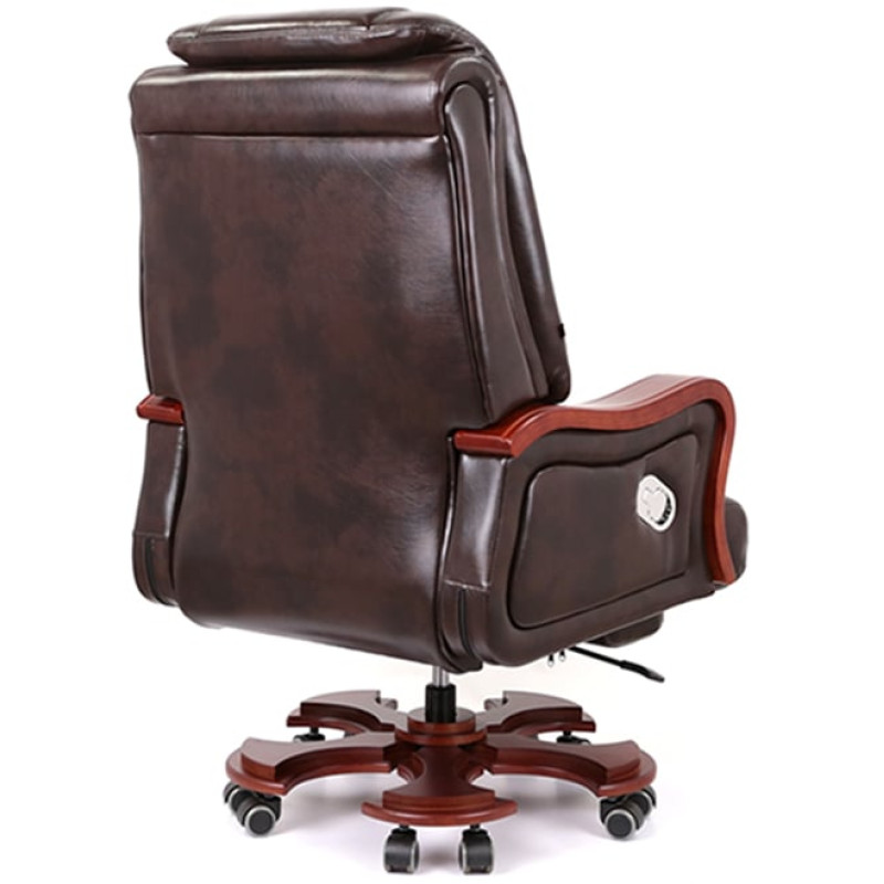 Кресло Тристрам EX RL Коричневый (Кожа Lux LC-K) (142845)