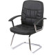 Кресло конференционное Лекко CF Черный (PU-черный) (119687)
