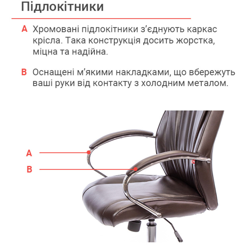 Кресло Дрим CH ANF Коричневый (PU-темно-коричневый) (12789)