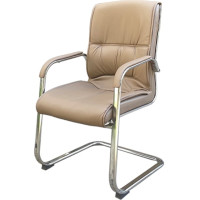 Кресло конференционное Спринг CH CF Бежевый (PU-бежевый) (1579)