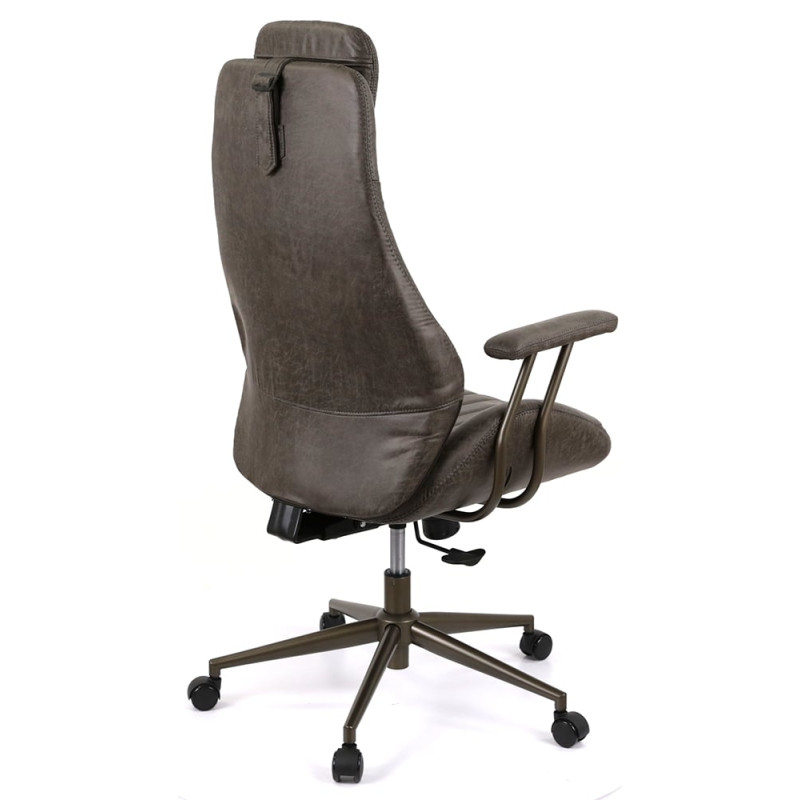 Кресло Саленто R-SR 9663-14P Серый (Иск. замша темно-серая) (120346)